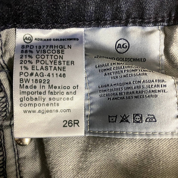 AG Adriano Goldschmied Stevie Jeans 25r - Picture 5 of 6